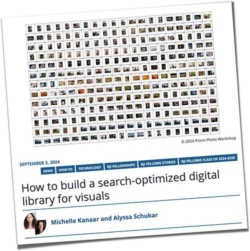 How to build a search-optimized digital library for visuals