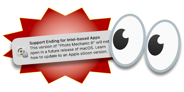 macOS warning about Intel apps